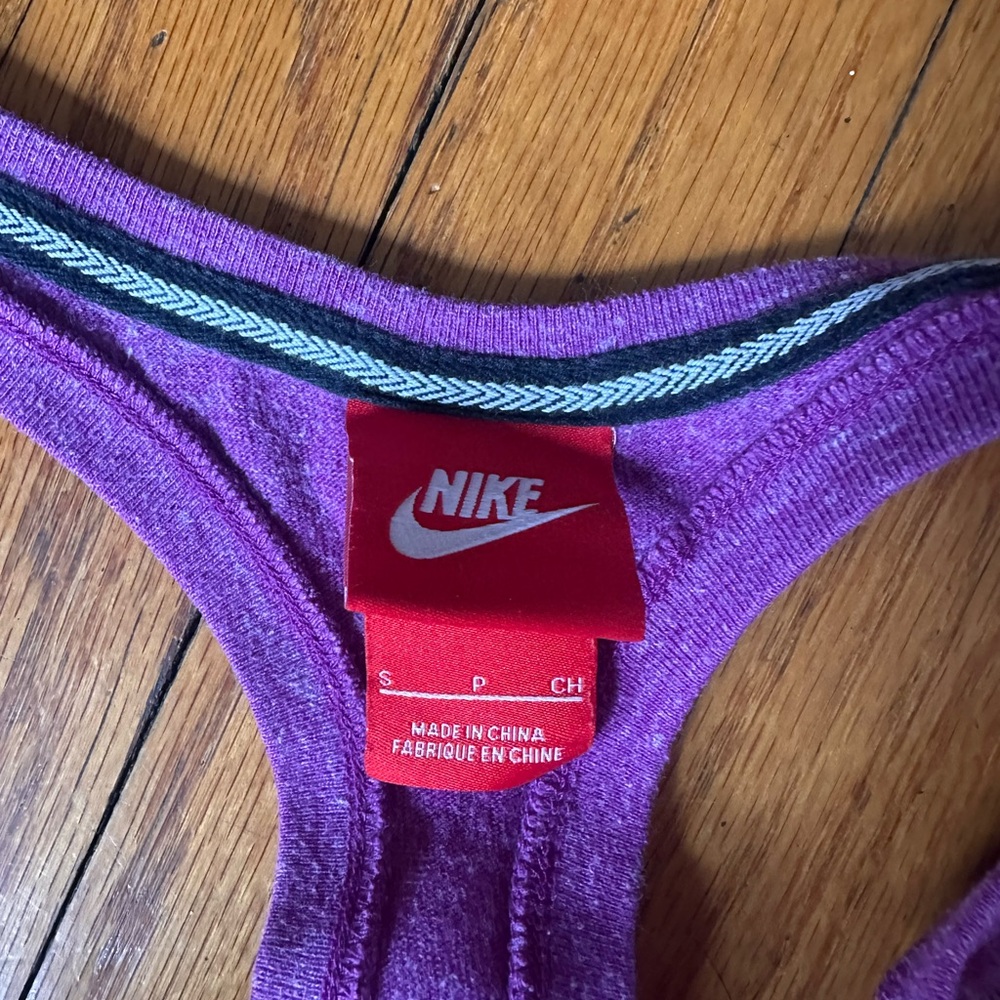 Nike Violet Athletic Racerback Tank - Picture 3 of 3